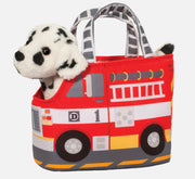 Fire Truck Pet Sak with Dalmatian | Douglas