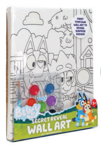 Bluey Reveal Wall Art