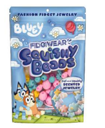 Fidgiwear Squishy Beads - Bluey | Wander + Bloom