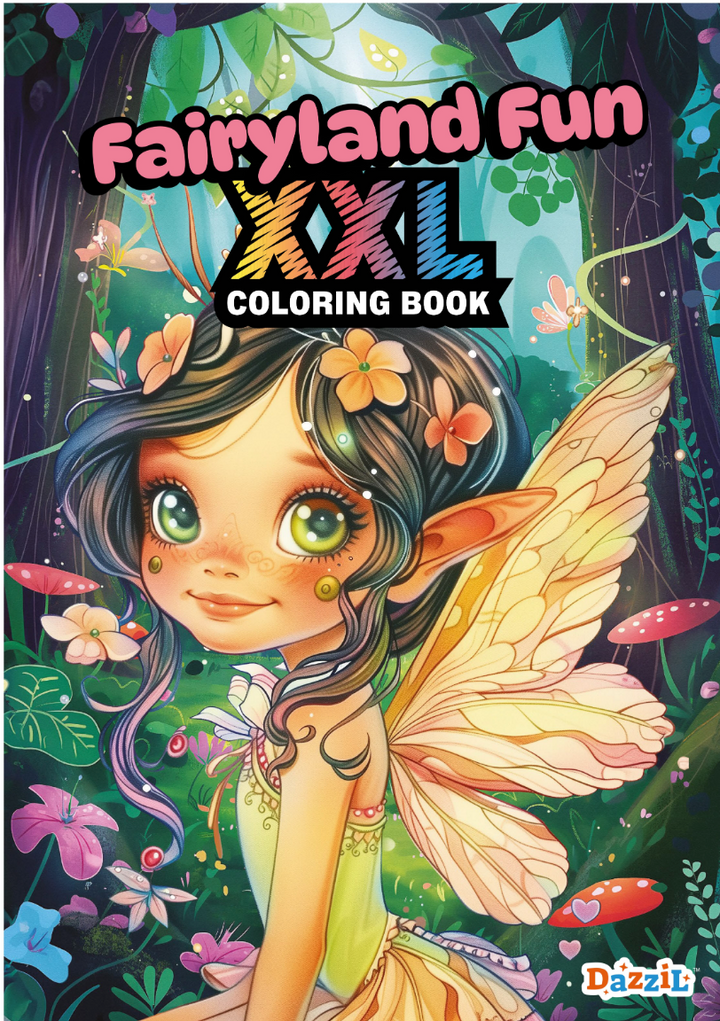 Fairyland Fun XXL Coloring Book | Nova Toys - LOCAL PICKUP ONLY