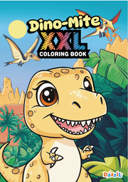Dino-Mite XXL Coloring Book | Nova Toys - LOCAL PICKUP ONLY