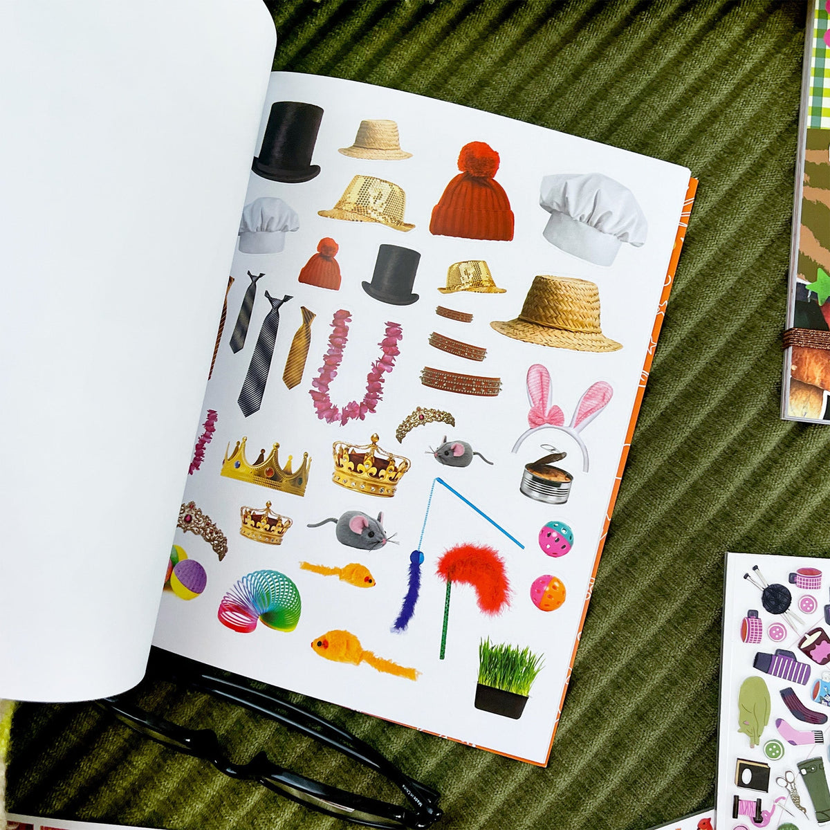 Hiss-terically Funny Cat Sticker Book | Pipsticks