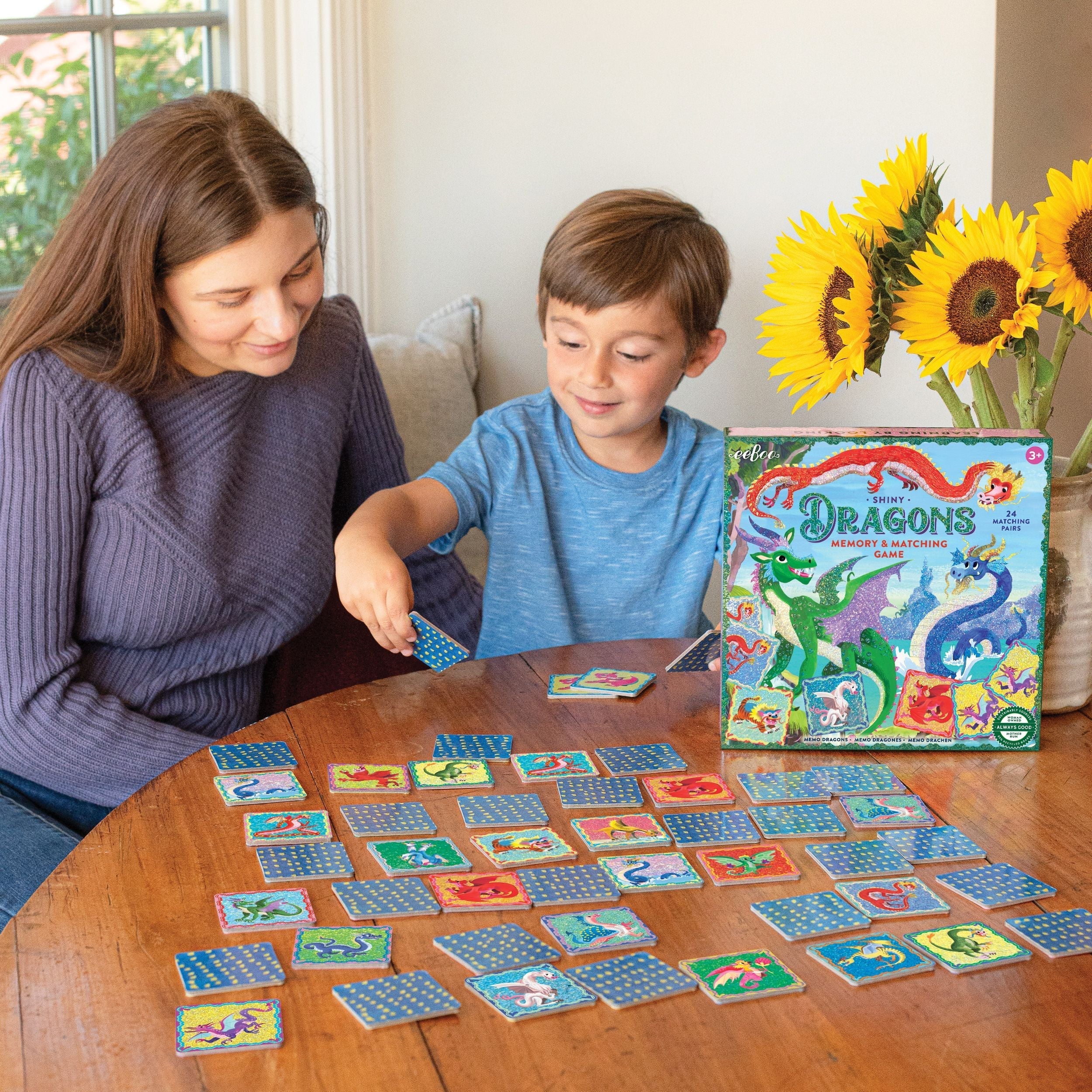 Dragons Shiny Matching Game | eeBoo