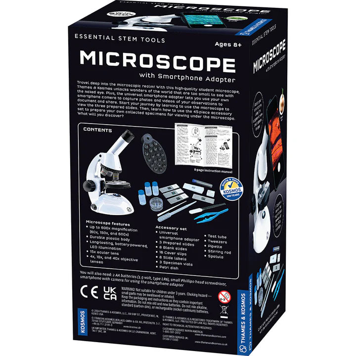 The Thames & Kosmos Microscope (with Smartphone Adapter) | Thames & Kosmos