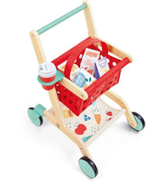 Kid's Wooden Shopping Cart | Hape - LOCAL PICK UP ONLY