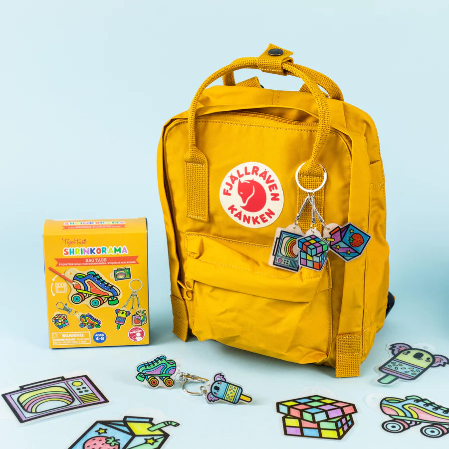Shrinkorama - Bag Tags | Tiger Tribe