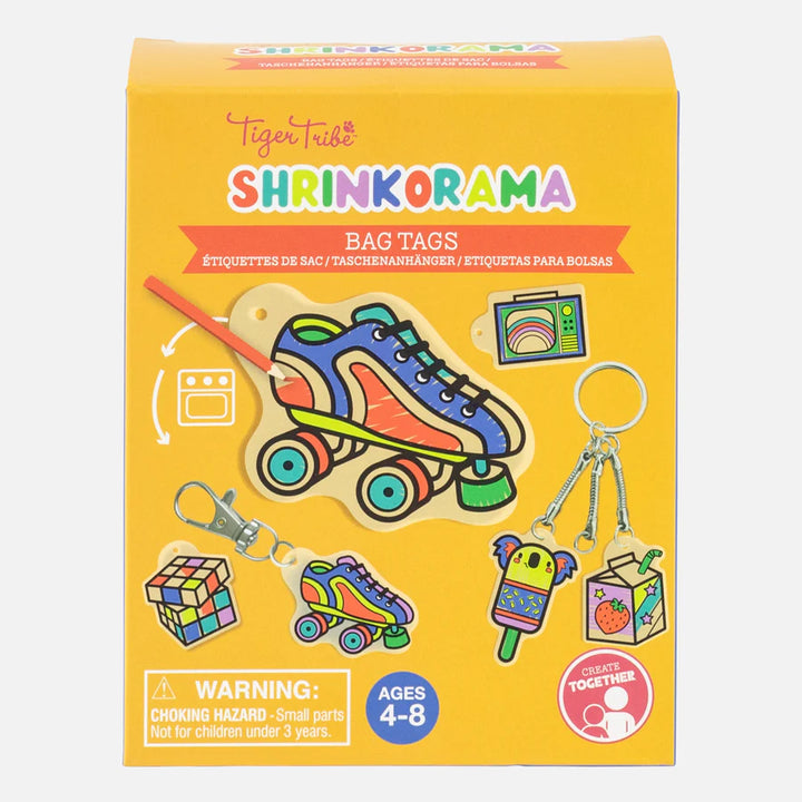 Shrinkorama - Bag Tags | Tiger Tribe