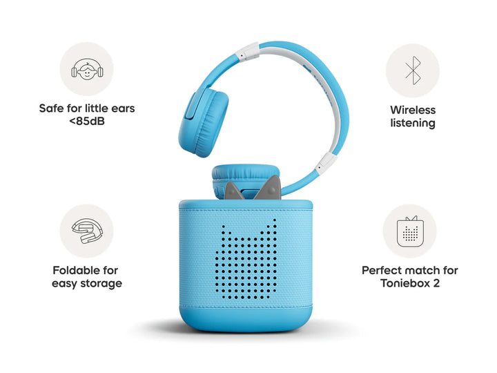 Bluetooth Headphones: Sky Blue | Tonies