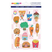 Snack Attack Glossy Sticker Sheet | MoonBow