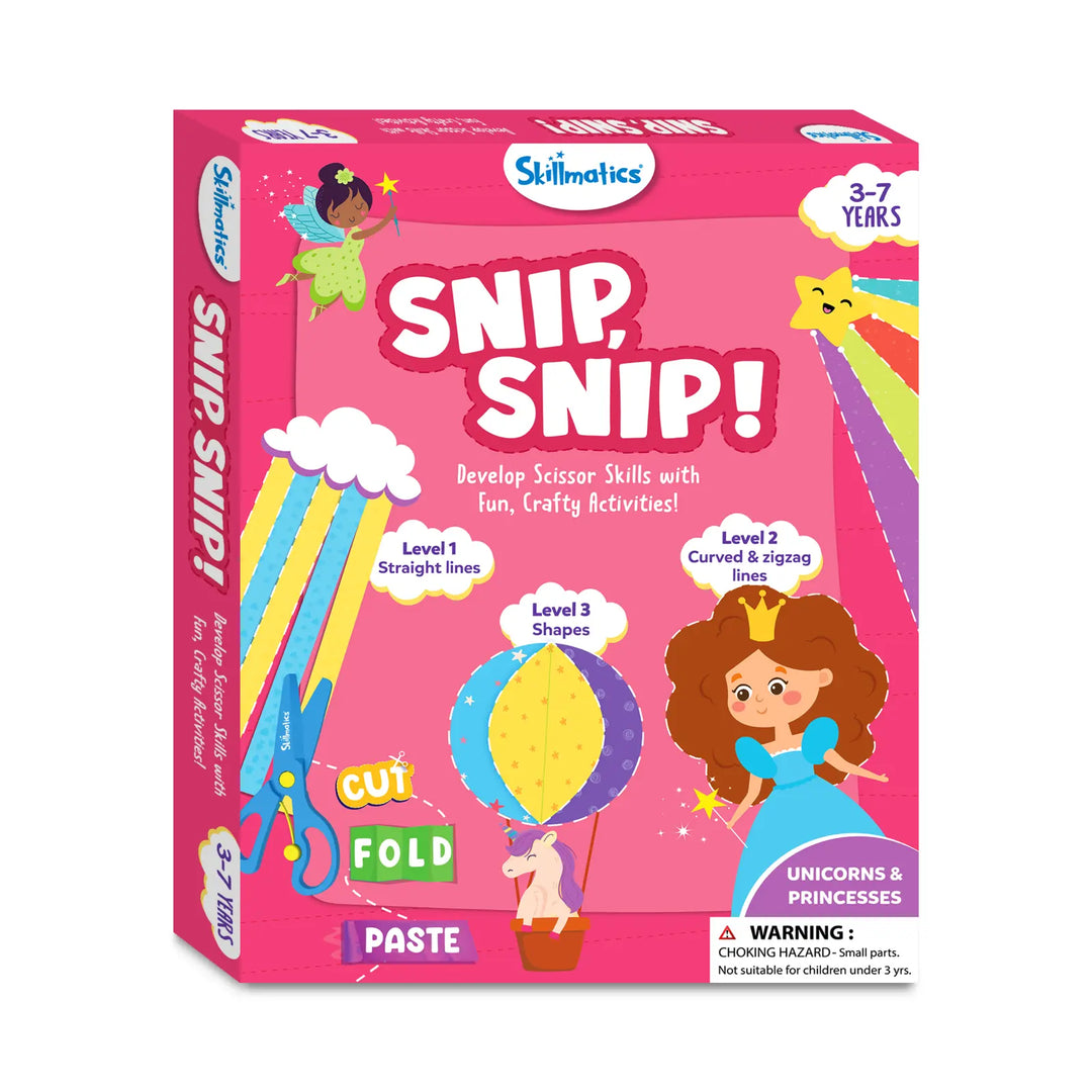 Snip Snip - Unicorn and Princess | Skillmatics