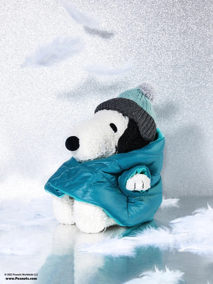 Snoopy with Puffer Jacket - 8" | Bon Ton Toys