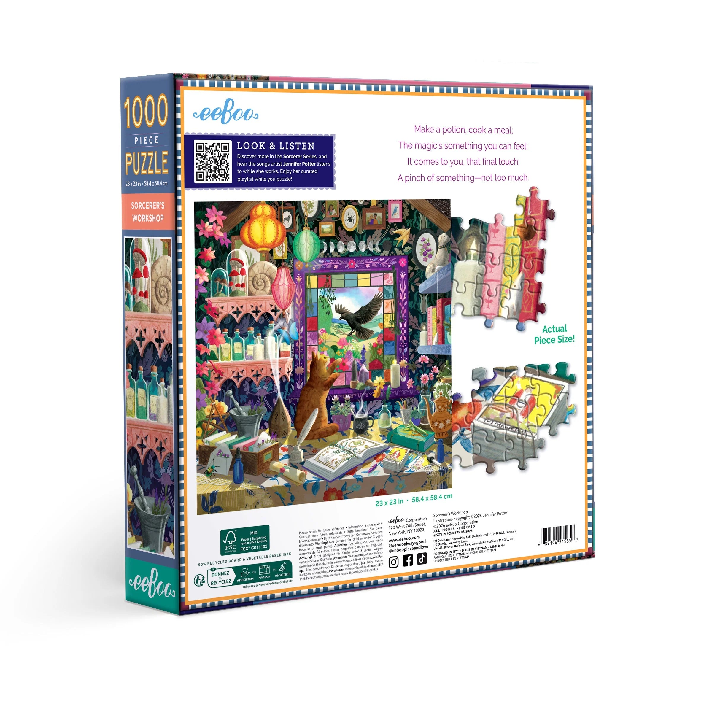 Sorcerer's Workshop 1000 Pc | eeBoo