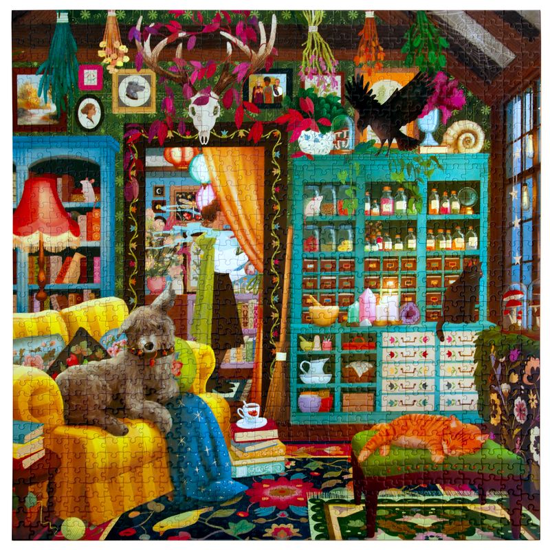 Sorcerer's Den 1000 Piece Puzzle | eeBoo