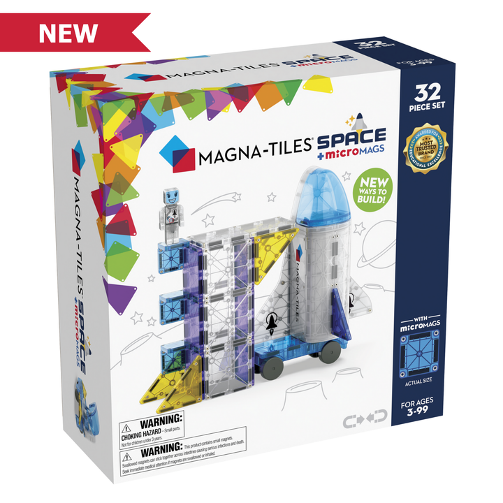 Space 32-Piece Set | Magna-Tiles