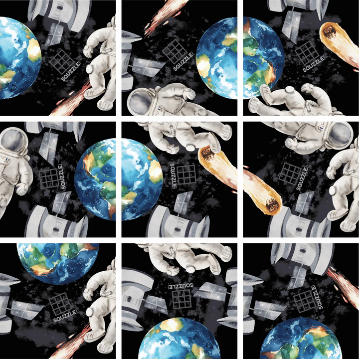 Space Explorer Squzzle Puzzle | Fun Squared Games