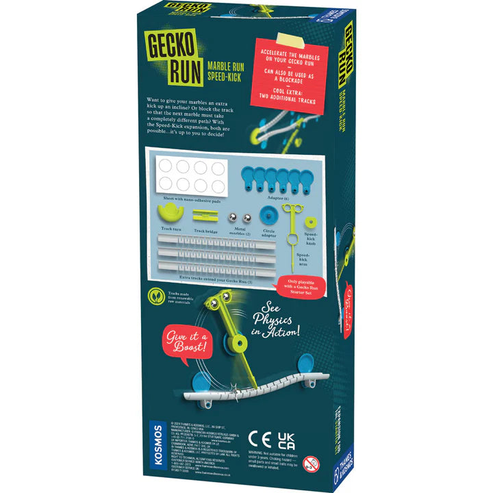 Gecko Run: Marble Run Speed-Kick Expansion Pack
