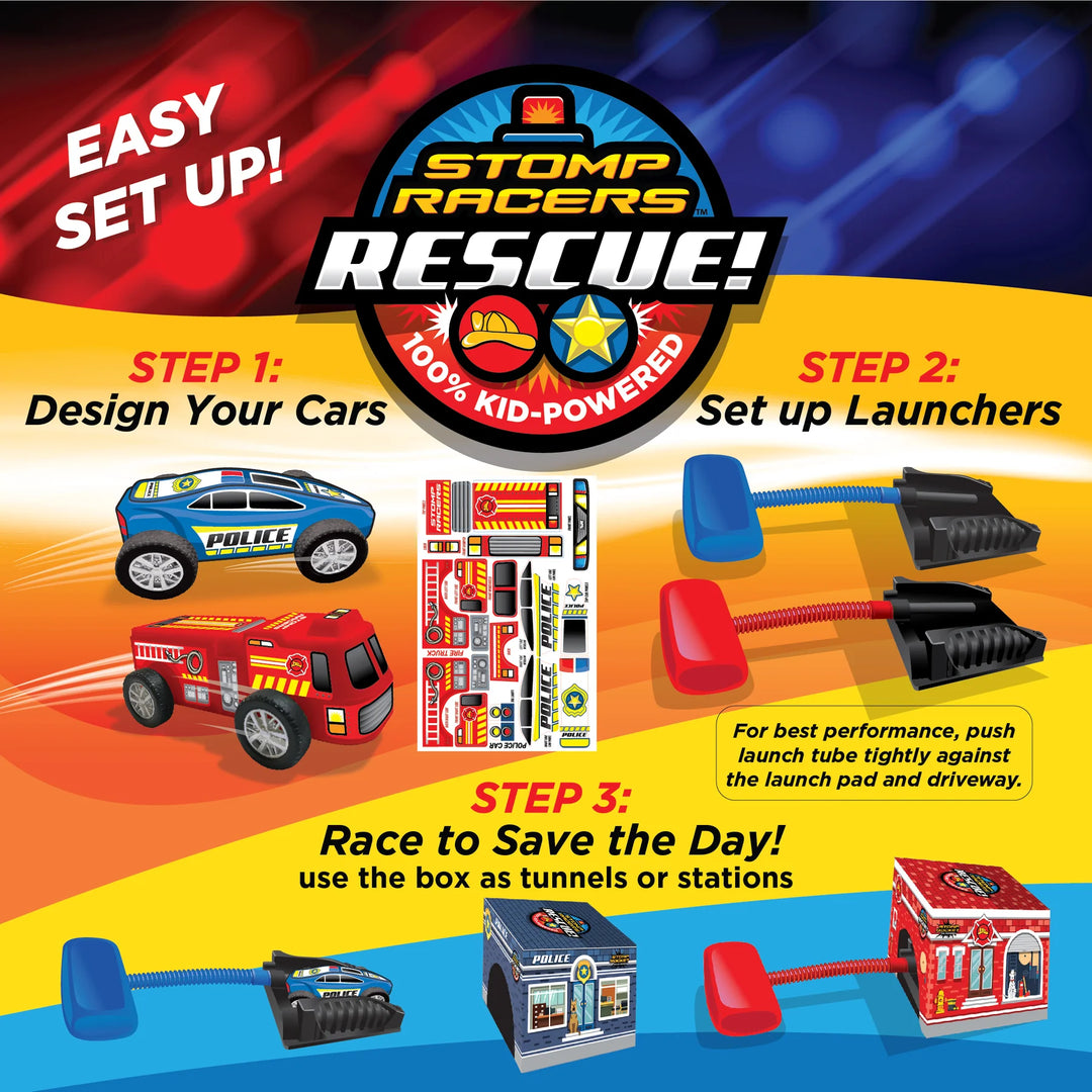 Stomp Rocket® Rescue Racers™
