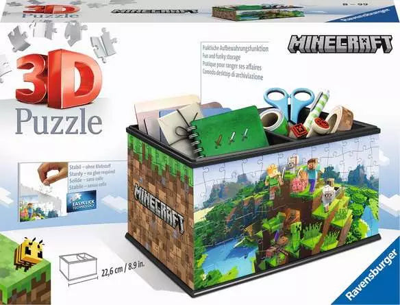 Minecraft Storage Box 216 PC 3D Puzzle | Ravensburger