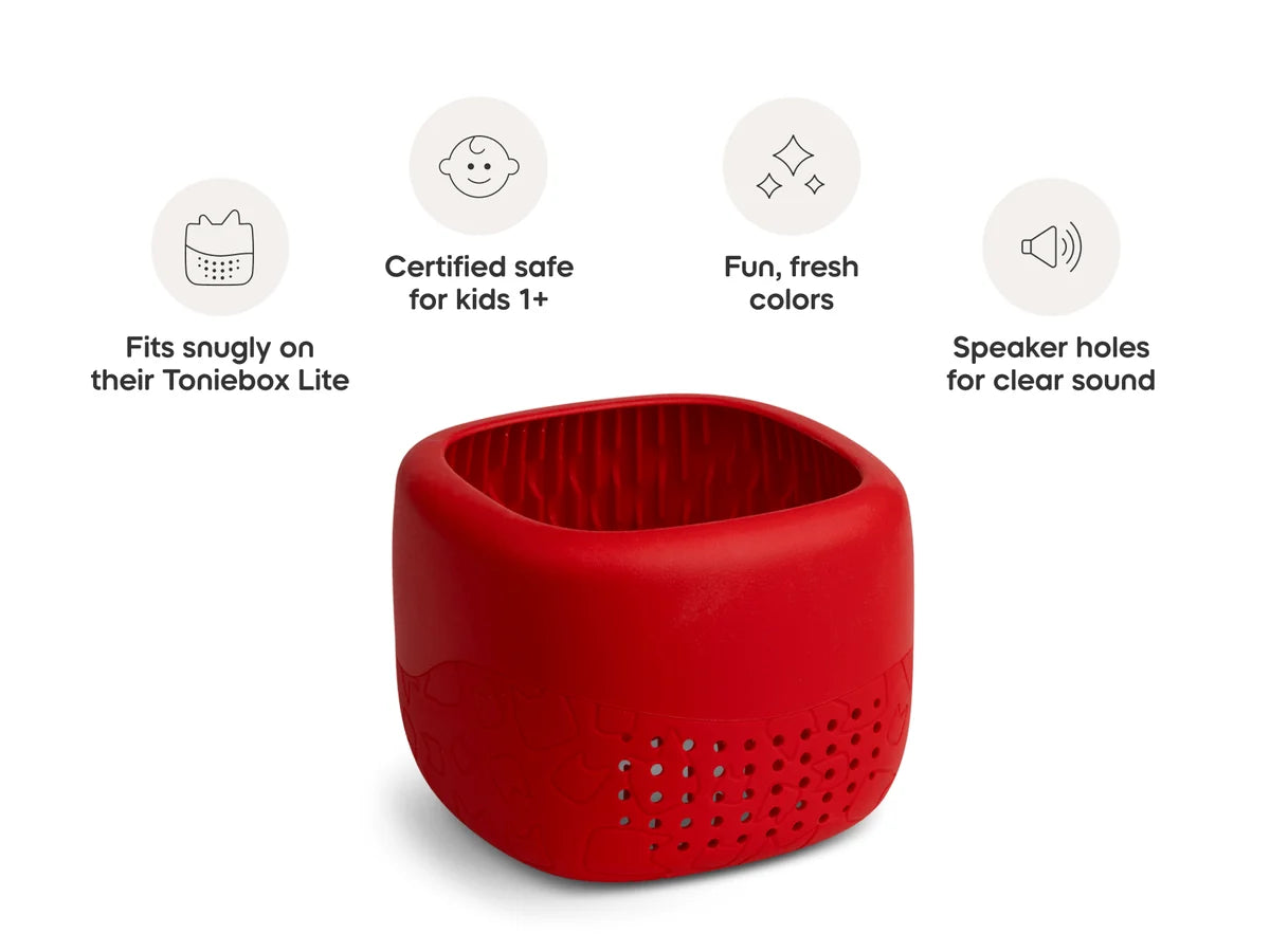 Toniebox Lite Cover: Sunset Red | Tonies