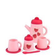 Silicone Tea Set - Strawberry Patch | Tiger Tribe