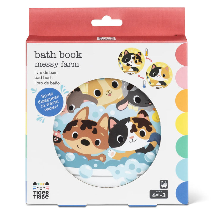 Bath Book - Messy Farm | Tiger Tribe