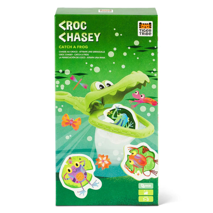 Croc Chasey - Catch A Frog | Tiger Tribe