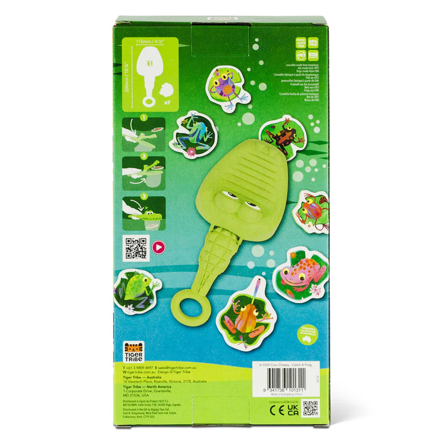 Croc Chasey - Catch A Frog | Tiger Tribe