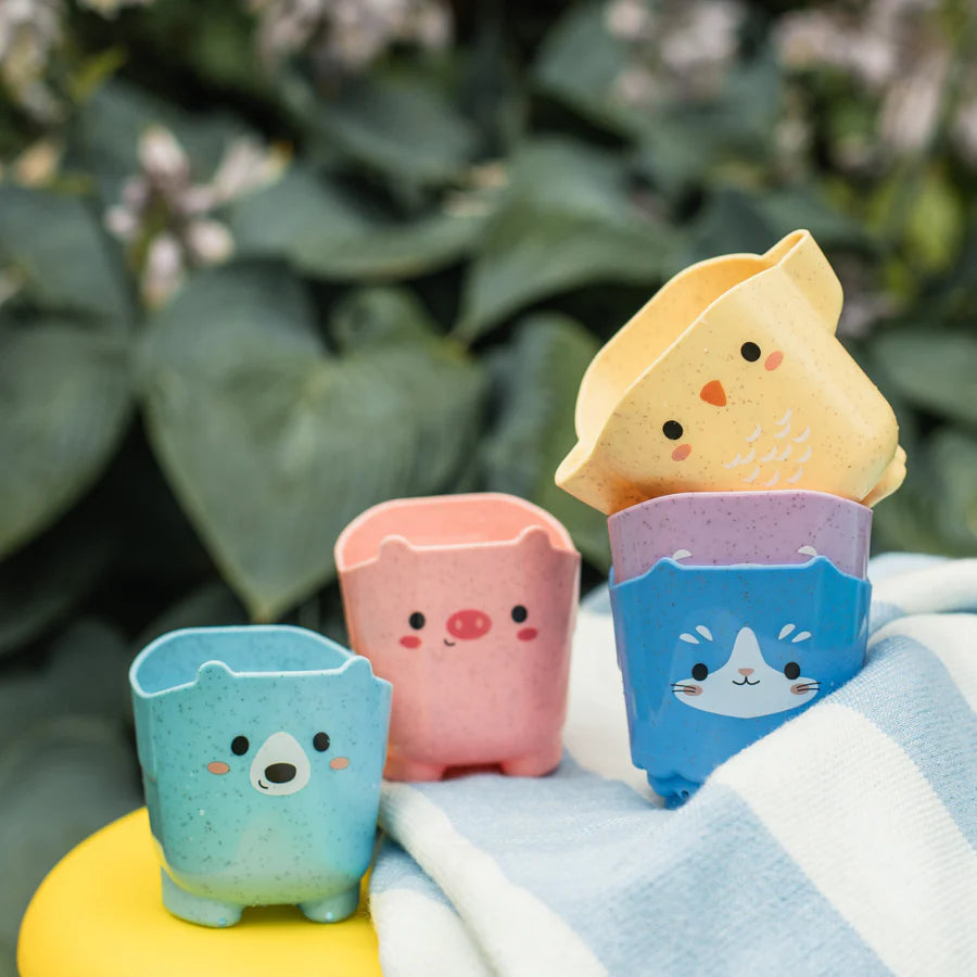 Pour & Play - Animal Cups | Tiger Tribe