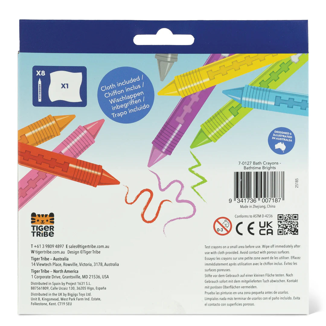 Bath Crayons | Tiger Tribe