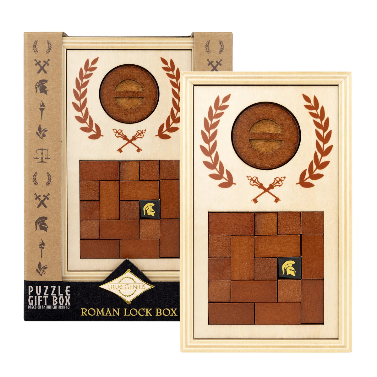 Roman Lock Box - Secret Gift Box Puzzle | Project Genius