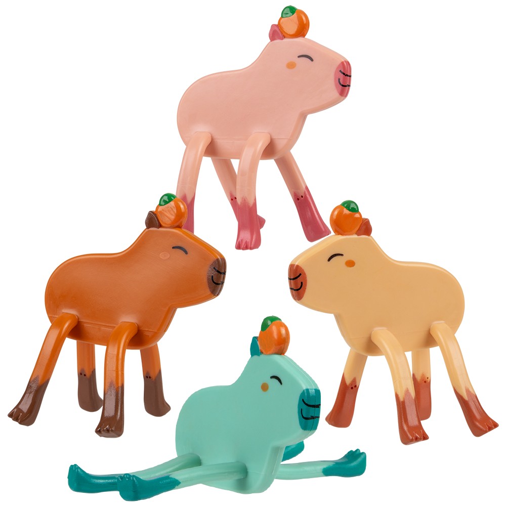 3.75" Bendable Capybara | The Toy Network