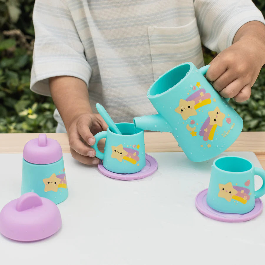 Silicone Tea Set - Starlight Party | Tiger Tribe