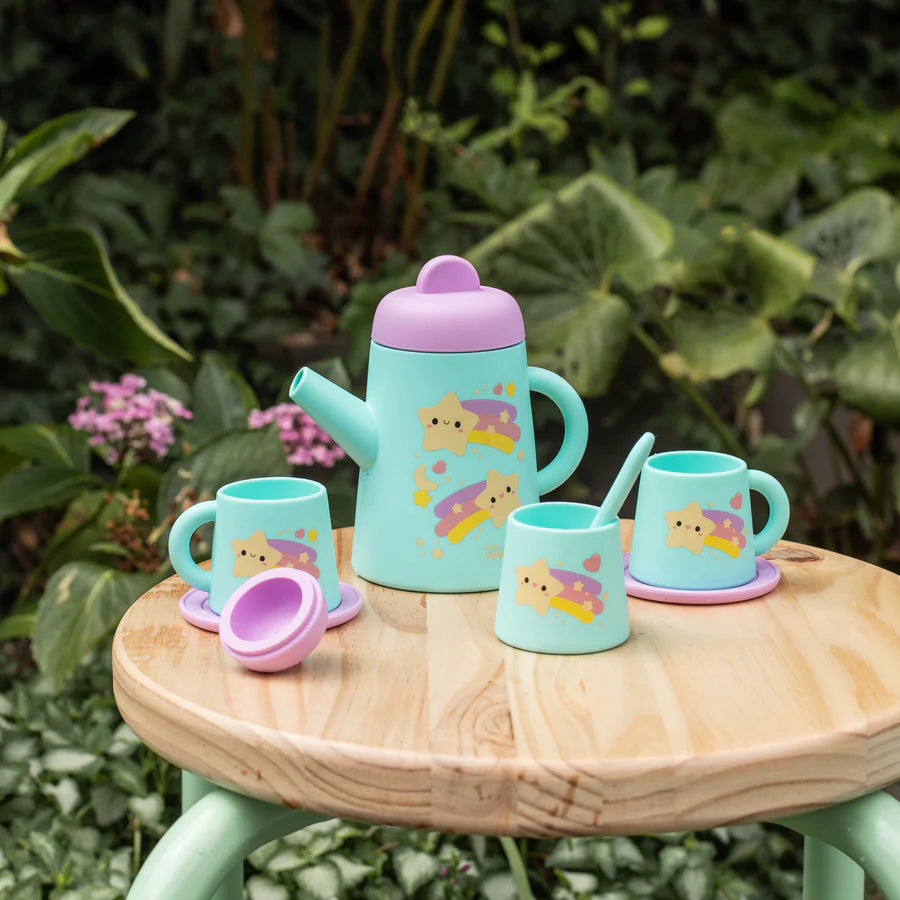 Silicone Tea Set - Starlight Party | Tiger Tribe