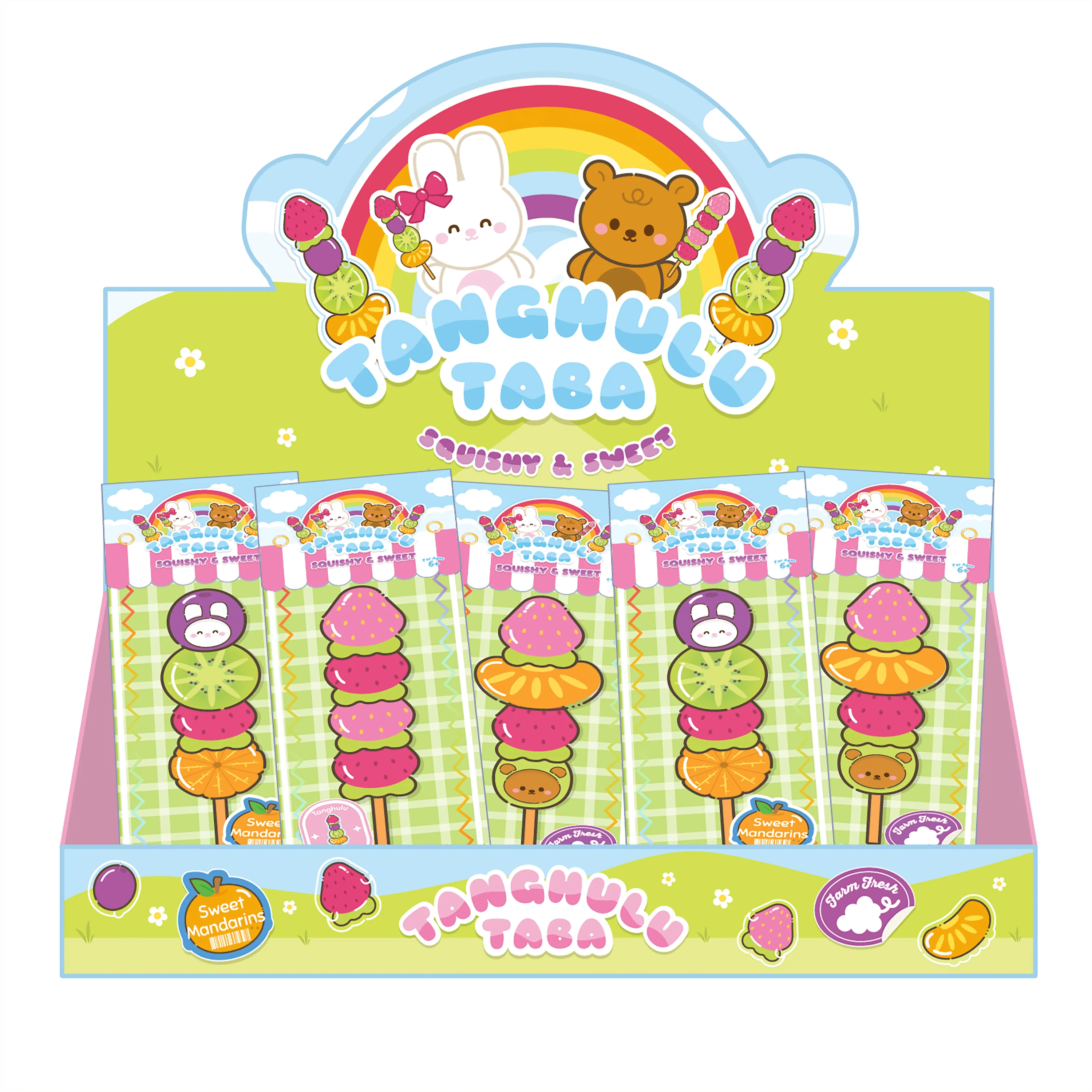 Tanghulu Taba Sensory Toy | Kawaii Slime Company
