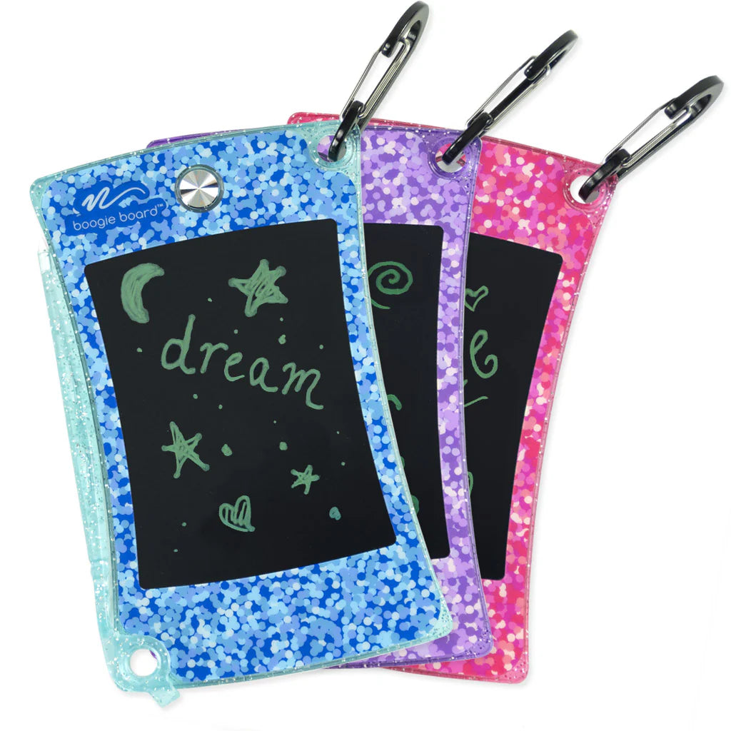 Pink Jot Pocket Writing Tablet - Shimmer Collection | Boogie Board