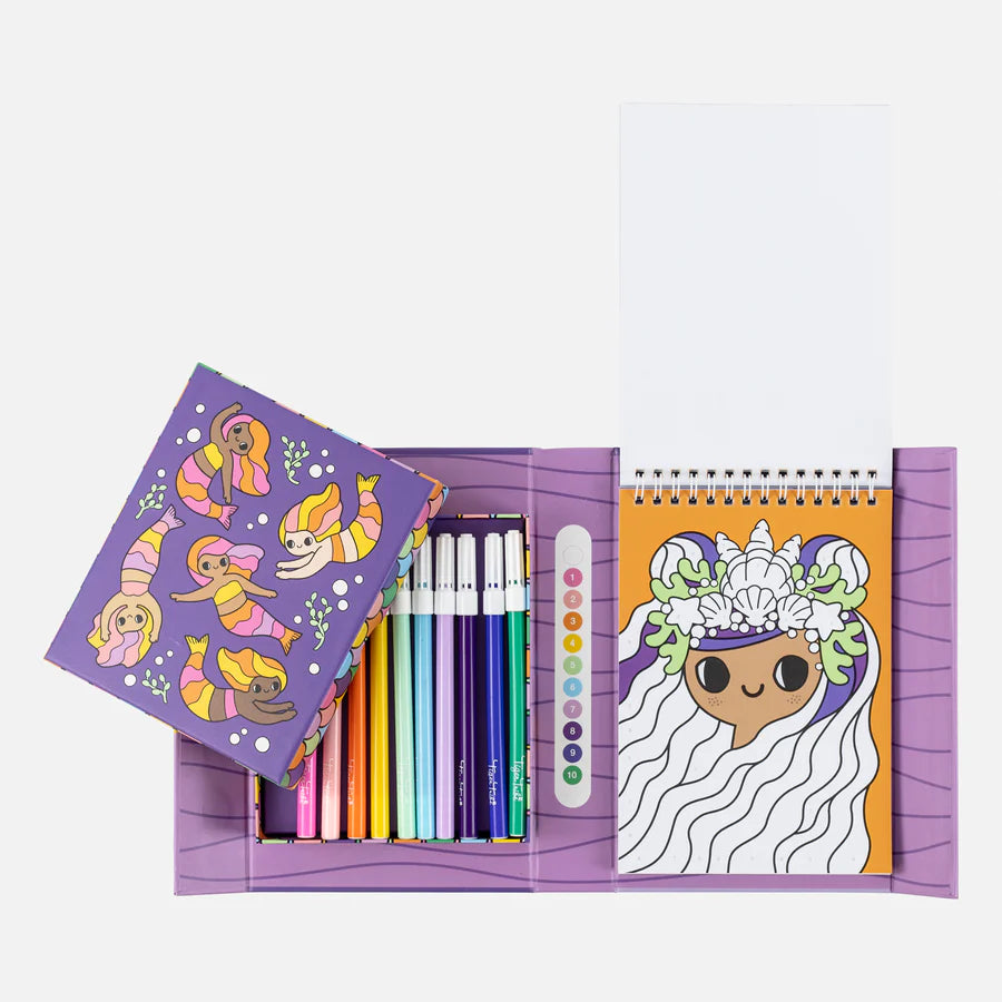 Color by Numbers - Mermaids and Friends | Tiger Tribe