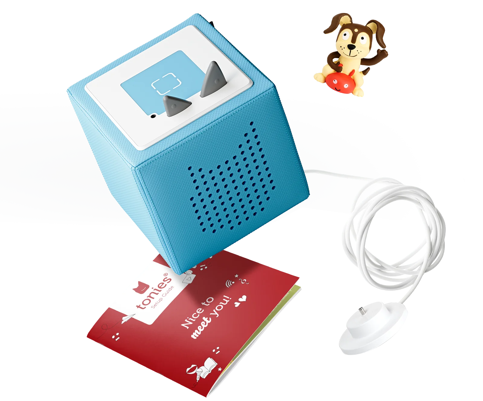 Toniebox Starter Set with Playtime Puppy - Light Blue
