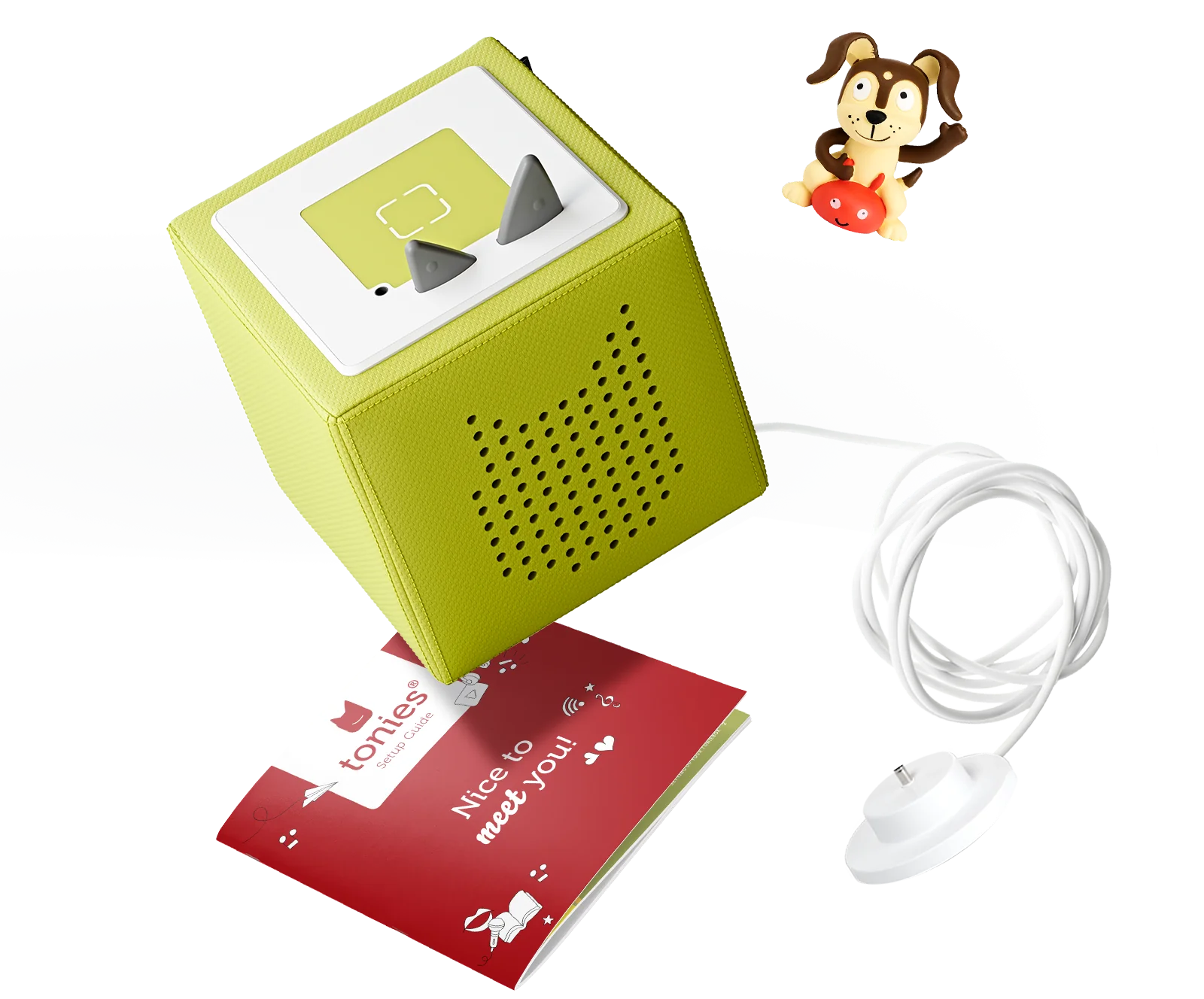 Toniebox Starter Set with Playtime Puppy - Green