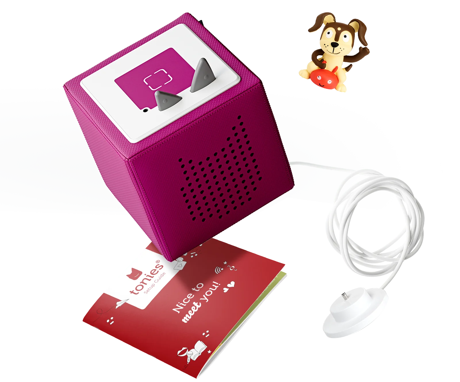 Toniebox Starter Set with Playtime Puppy - Purple