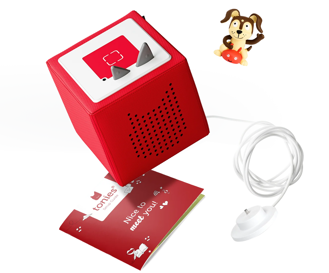 Toniebox Starter Set with Playtime Puppy - Red