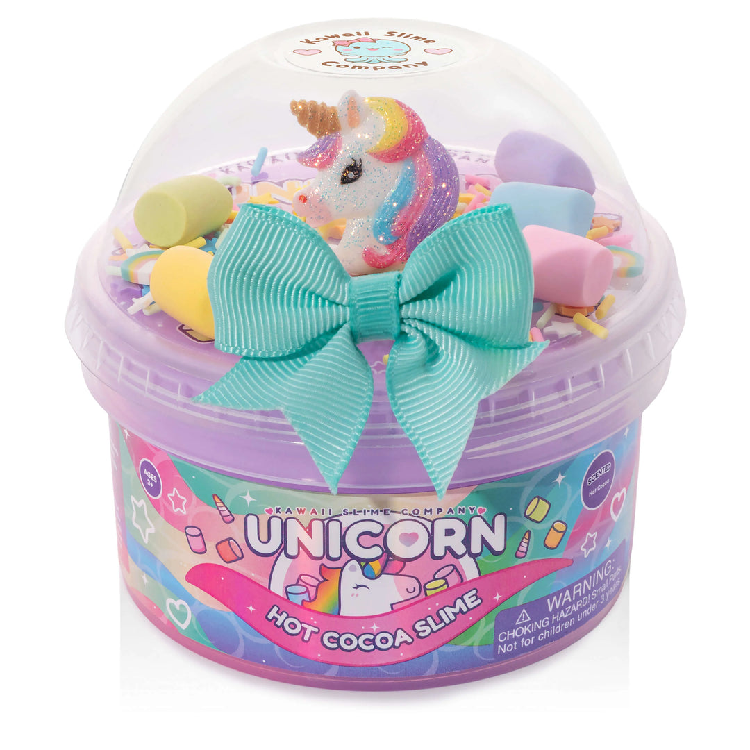 Unicorn Hot Cocoa Butter Slime | Kawaii Slime Company