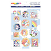 Unicorn Magic Mail Hologram Sticker Sheet | MoonBow