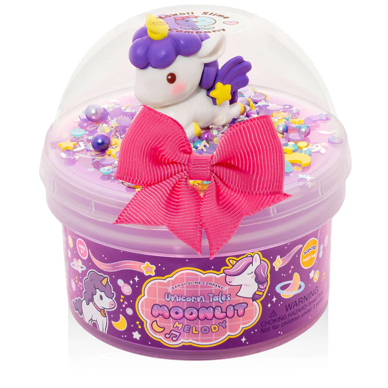 Unicorn Tales Moonlit Melody Butter Signature Dome Slime | Kawaii Slime Company