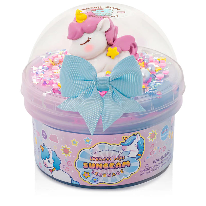 Unicorn Tales Sunbeam Serenade Butter Signature Dome Slime | Kawaii Slime Company