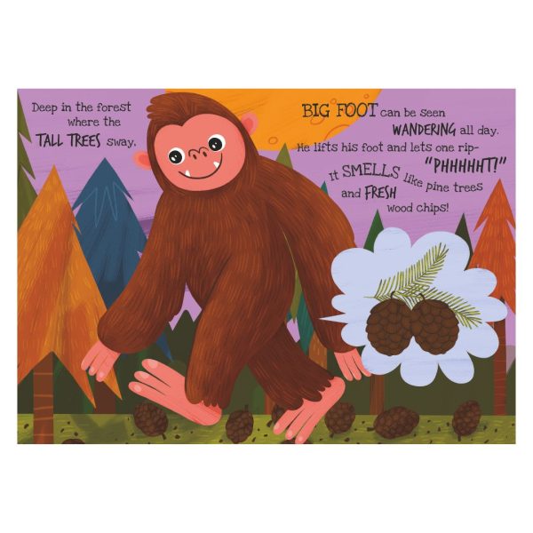 Yeti & Friends - Mega Fart Book Scratch & Sniff Adventure | Buddy & Barney