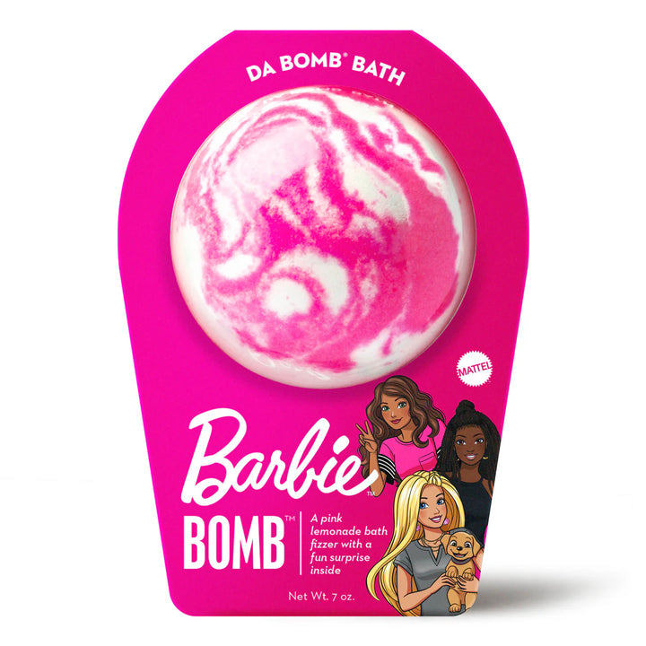 Barbie™ Bomb Pink Swirl Bath Bomb | Da Bomb Fizzers