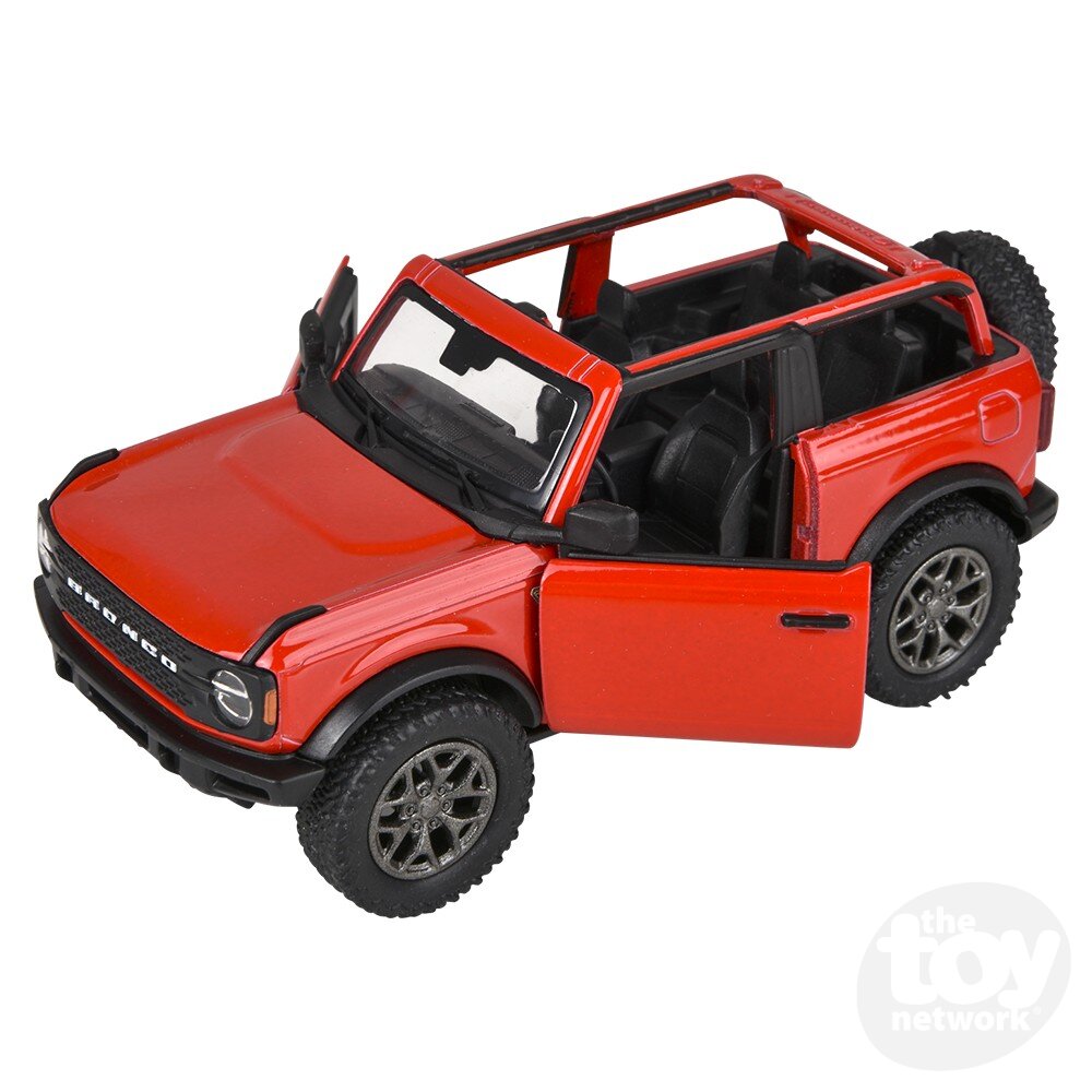 5" Diecast Pull Back 2022 Ford Bronco Open Top