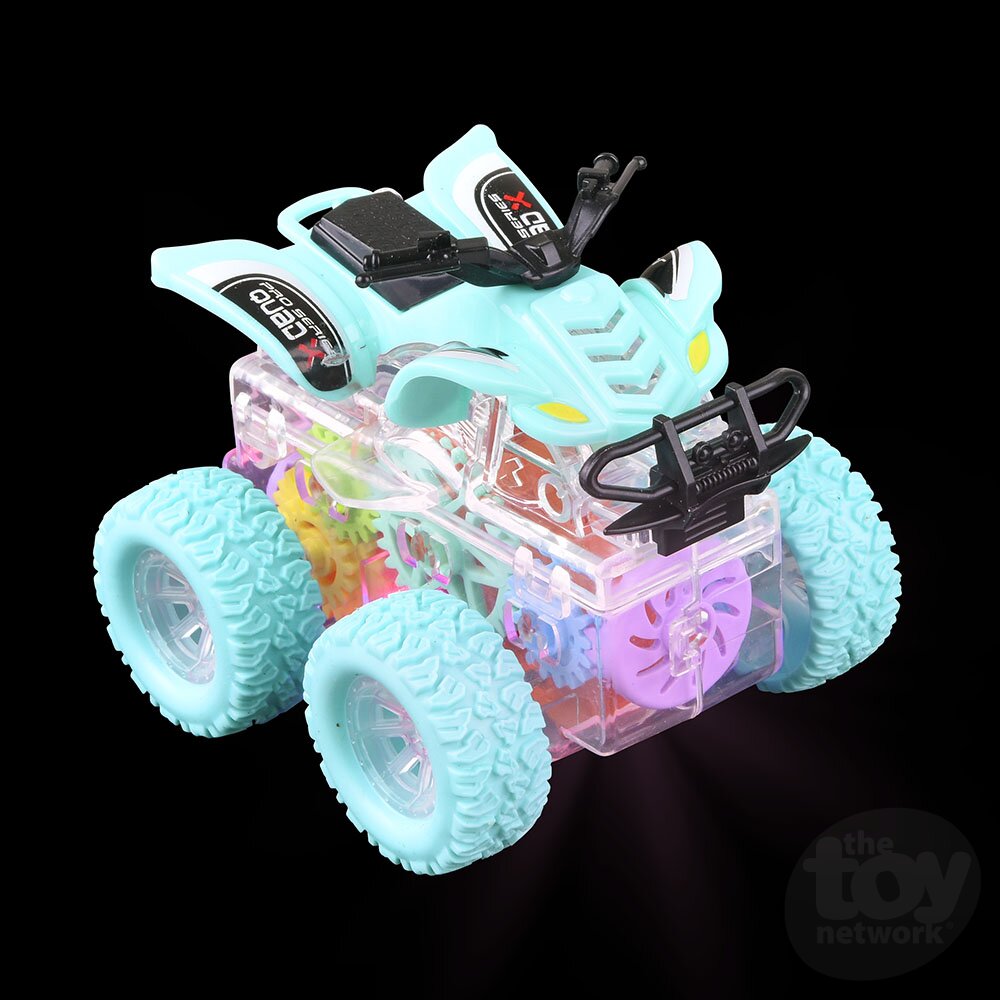 3.75" Friction Gear Light-Up ATV