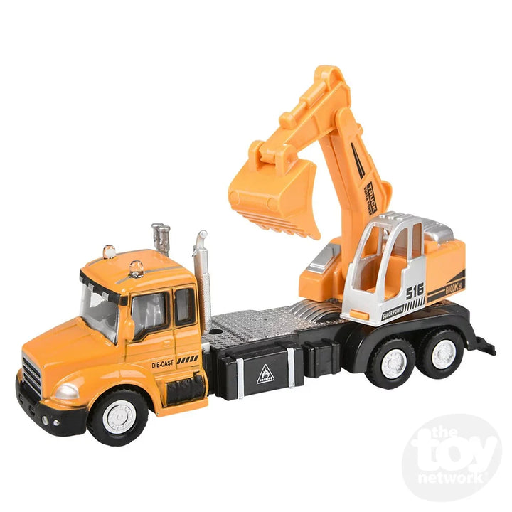 6" Die-cast Pull Back Truck | The Toy Network