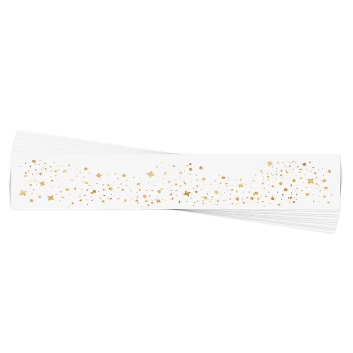 Galactic Gold Face Freckles Metallic Temporary Tattoos